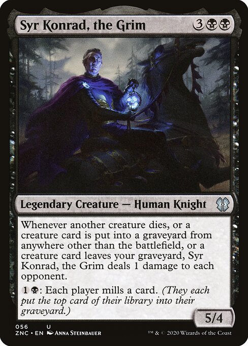 Syr Konrad, the Grim (56) - Zendikar Rising Commander - Game On