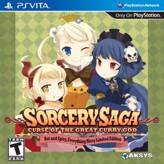 Sorcery Saga: The Curse of the Great Curry God [Limited Edition] - Playstation Vita (Complete In Box) - Game On
