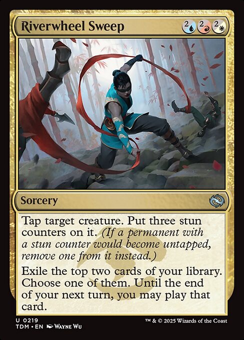 Riverwheel Sweep (219) - Tarkir: Dragonstorm - Game On