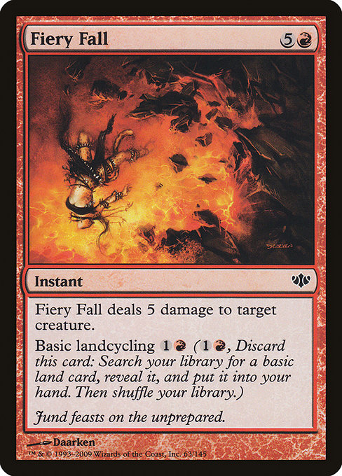 Fiery Fall (63) (Foil) - Conflux - Game On
