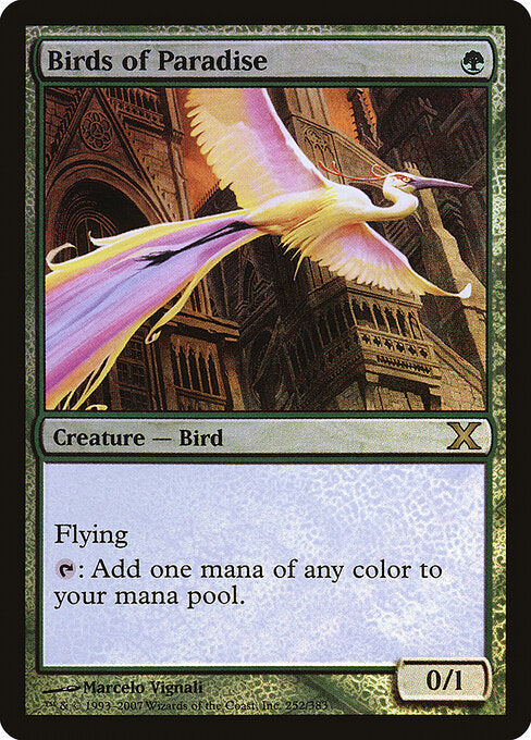Birds of Paradise (252★) - Tenth Edition - Game On