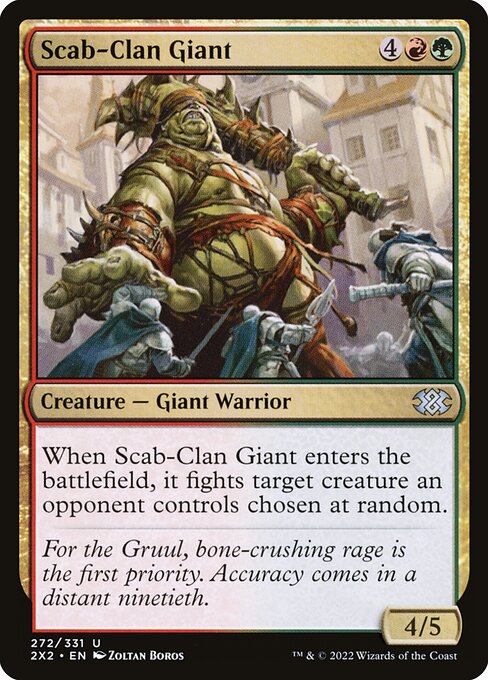 Scab-Clan Giant (272) - Double Masters 2022 - Game On