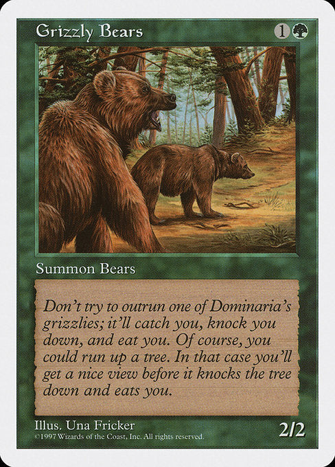 Grizzly Bears (301) - Fifth Edition - Game On