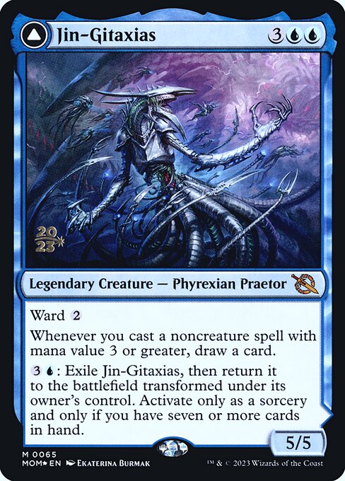 Jin-Gitaxias // The Great Synthesis (65s) (Foil) - March of the Machine Promos - Game On