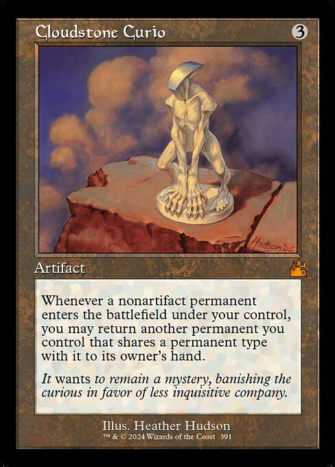 Cloudstone Curio (391) (Foil) - Ravnica Remastered - Game On