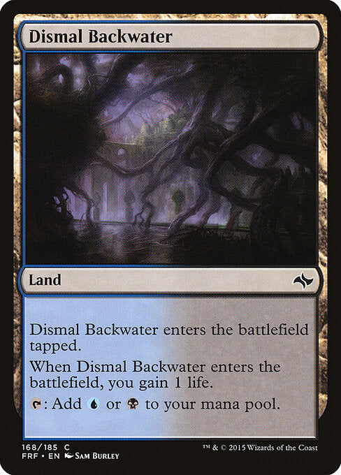 Dismal Backwater (168) (Foil) - Fate Reforged - Game On