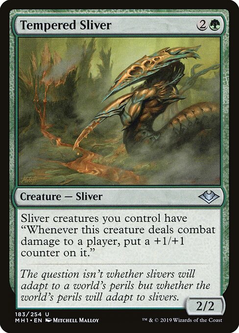 Tempered Sliver (183) - Modern Horizons - Game On