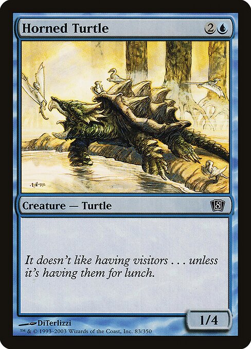 Horned Turtle (83★) - Eighth Edition - Game On