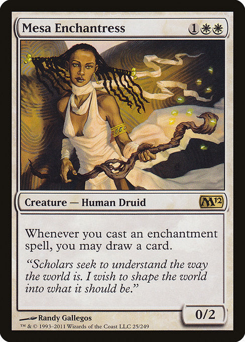 Mesa Enchantress (25) - Magic 2012 - Game On