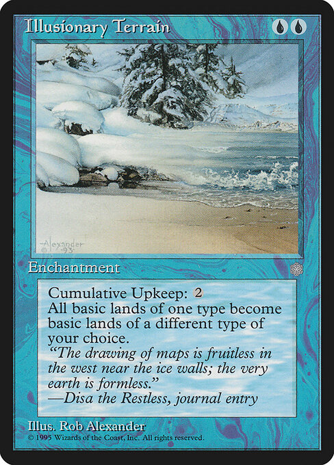 Illusionary Terrain (77) - Ice Age - Game On