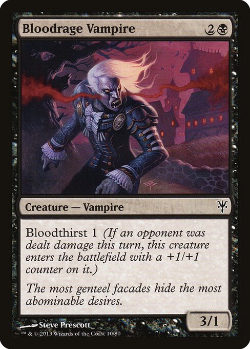 Bloodrage Vampire (10) - Duel Decks: Sorin vs. Tibalt - Game On