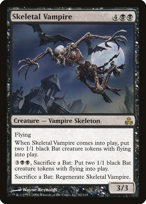 Skeletal Vampire (62) (Foil) - Guildpact - Game On