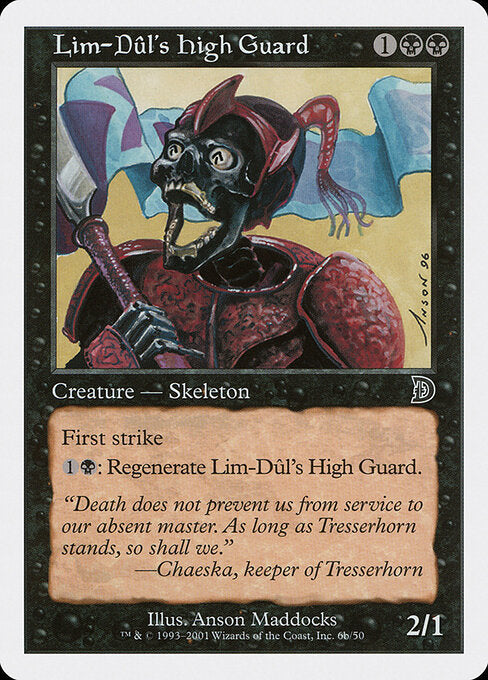 Lim-Dûl's High Guard (6b) - Deckmasters - Game On