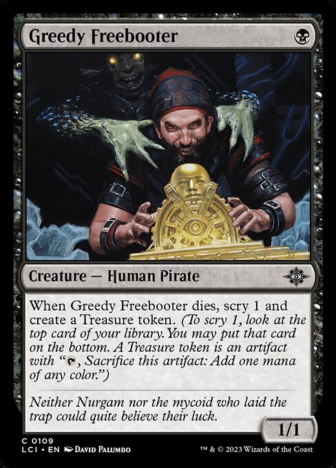 Greedy Freebooter (109) (Foil) - The Lost Caverns of Ixalan - Game On