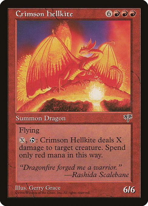 Crimson Hellkite (167) - Mirage - Game On