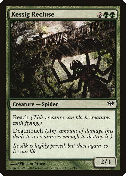 Kessig Recluse (121) (Foil) - Dark Ascension - Game On