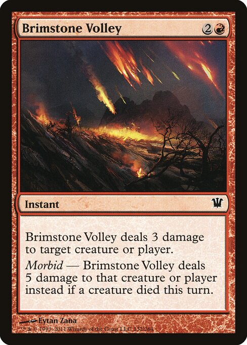 Brimstone Volley (132) (Foil) - Innistrad - Game On