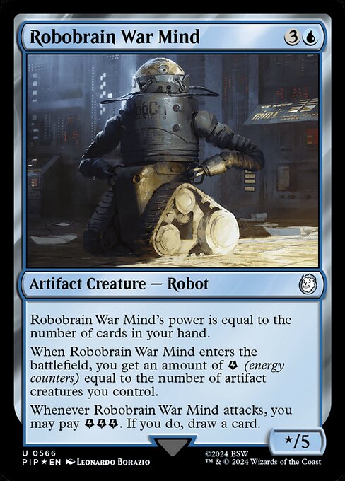 Robobrain War Mind (566) (Foil) - Fallout - Game On