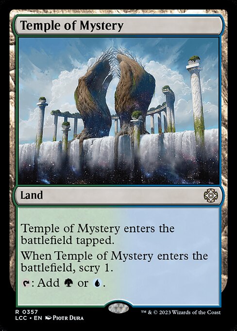 Temple of Mystery (357) - The Lost Caverns of Ixalan Commander - Game On