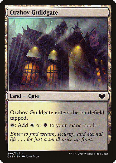 Orzhov Guildgate (299) - Commander 2015 - Game On