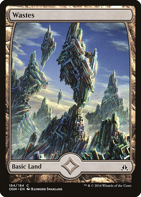 Wastes (184) - FULL ART - Oath of the Gatewatch - Game On