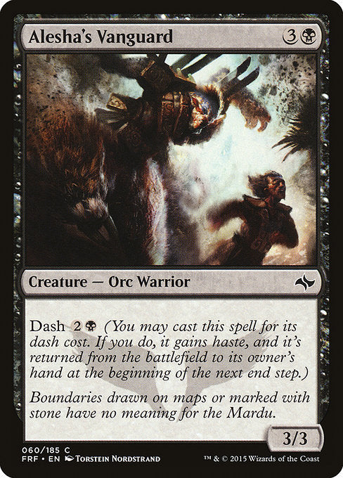 Alesha's Vanguard (60) (Foil) - Fate Reforged - Game On