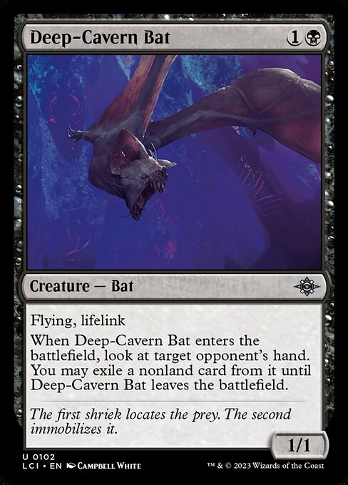 Deep-Cavern Bat (102) - The Lost Caverns of Ixalan - Game On