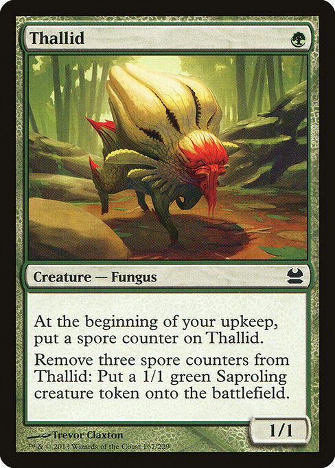Thallid (167) (Foil) - Modern Masters - Game On