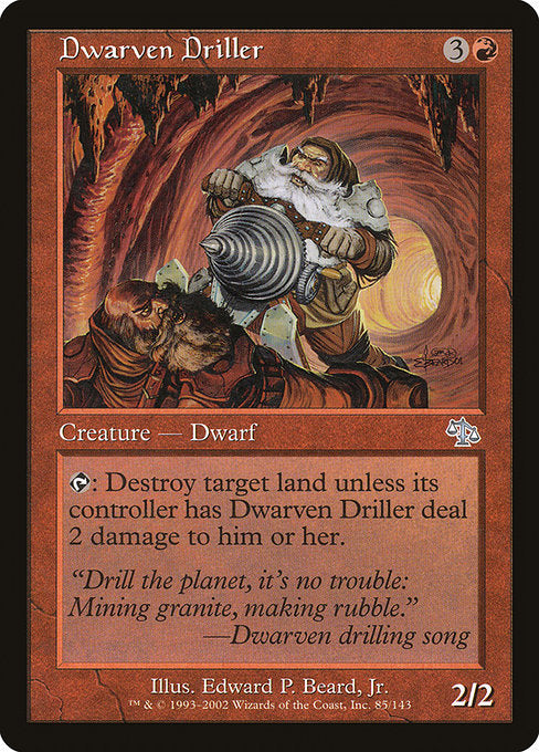 Dwarven Driller (85) - Judgment - Game On
