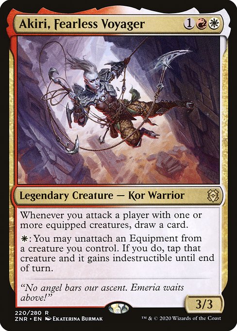 Akiri, Fearless Voyager (220) (Foil) - Zendikar Rising - Game On