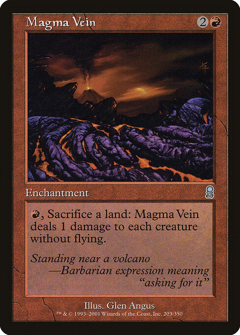 Magma Vein (203) - Odyssey - Game On