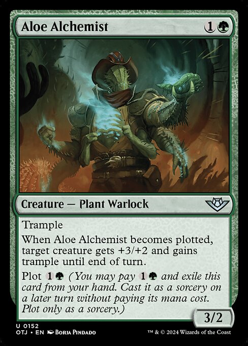 Aloe Alchemist (152) (Foil) - Outlaws of Thunder Junction - Game On