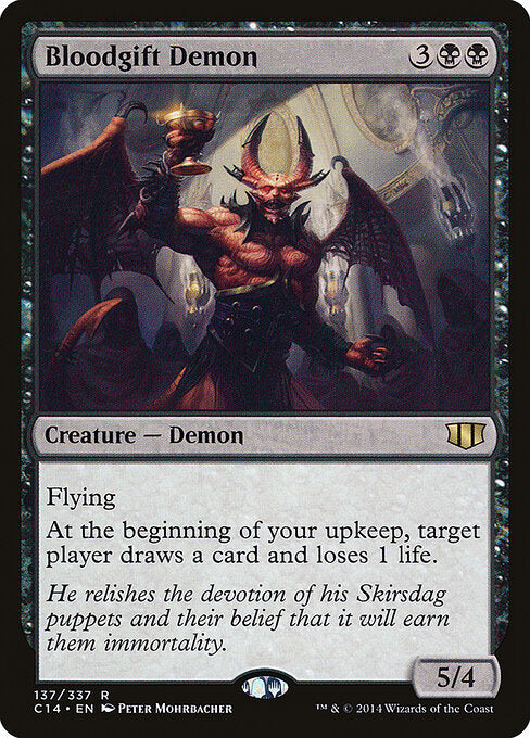 Bloodgift Demon (137) - Commander 2014 - Game On