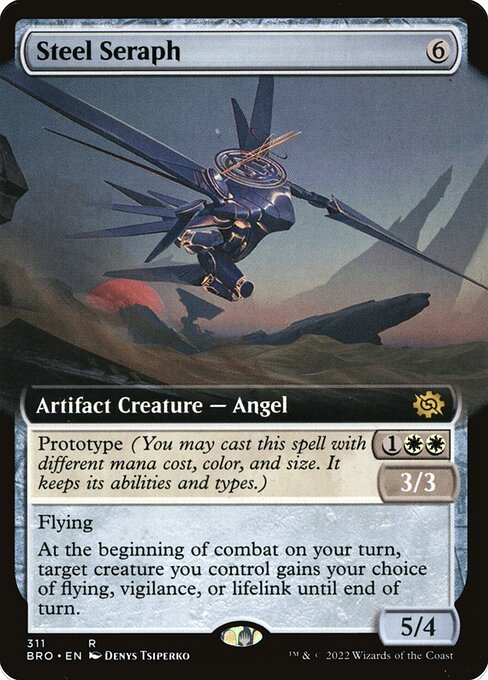 Steel Seraph (311) - EXTENDED ART - The Brothers' War - Game On