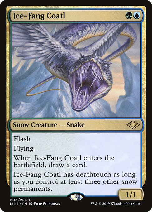 Ice-Fang Coatl (203) - Modern Horizons - Game On