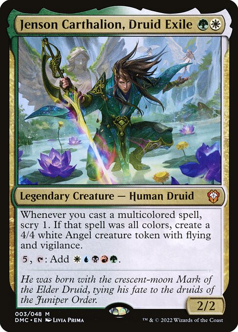 Jenson Carthalion, Druid Exile (3) (Foil) - Dominaria United Commander - Game On