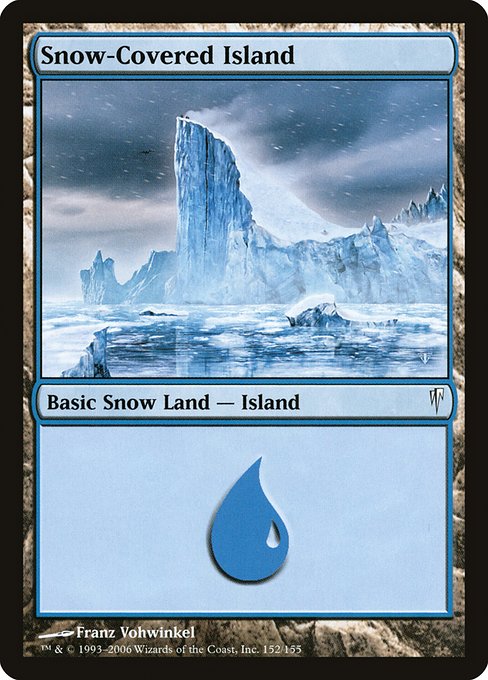 Snow-Covered Island (152) - Coldsnap - Game On