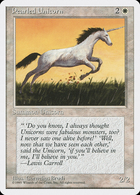 Pearled Unicorn (39) - Fourth Edition - Game On