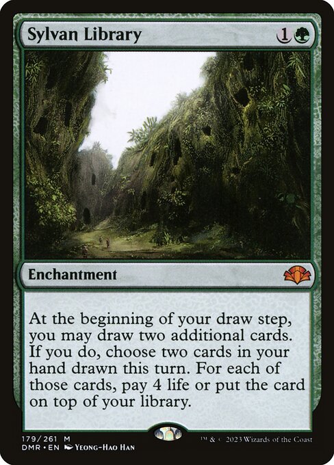 Sylvan Library (179) - Dominaria Remastered - Game On