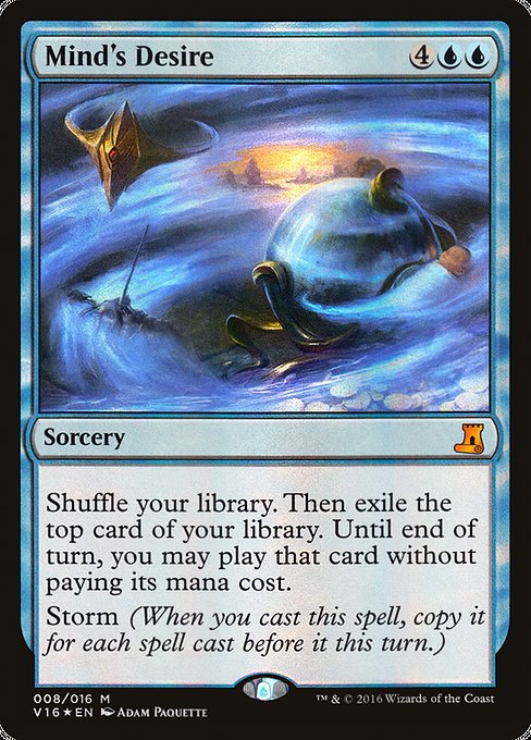 Mind's Desire (8) (Foil) - From the Vault: Lore - Game On