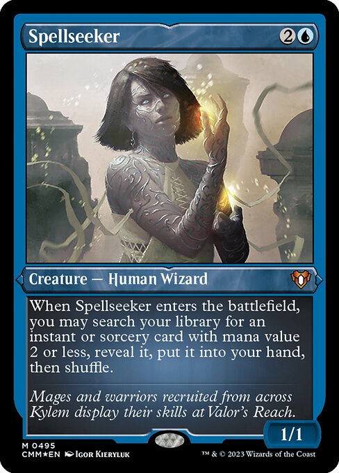 Spellseeker (495) (Etched) - Commander Masters - Game On
