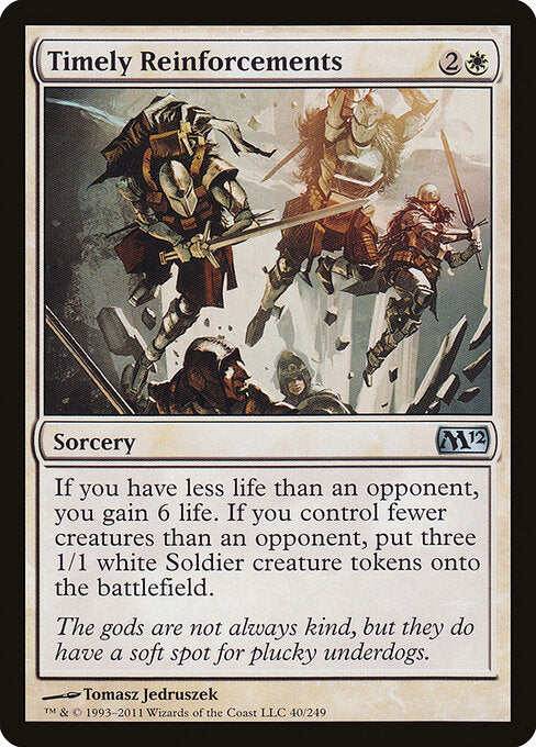 Timely Reinforcements (40) - Magic 2012 - Game On