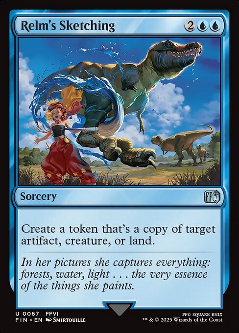 Relm's Sketching (67) (Foil) - Final Fantasy - Game On