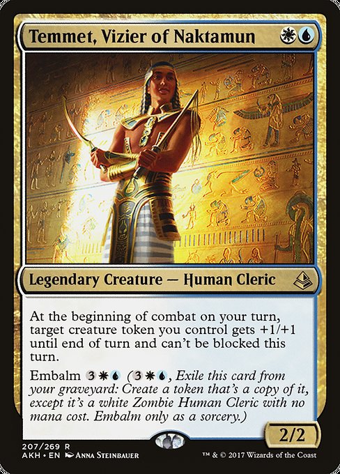 Temmet, Vizier of Naktamun (207) - Amonkhet - Game On