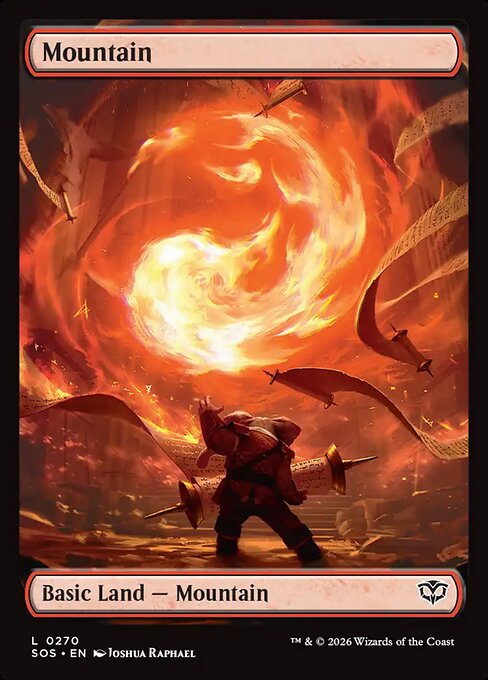 Mountain (270) - FULL ART - Secrets of Strixhaven - Game On