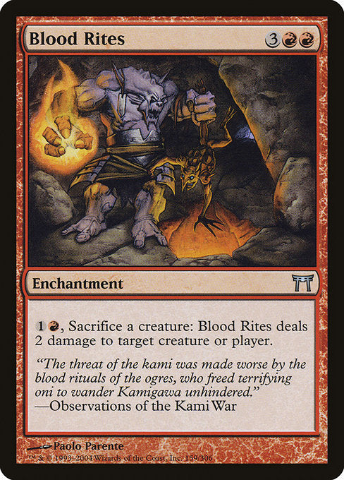 Blood Rites (159) - Champions of Kamigawa - Game On
