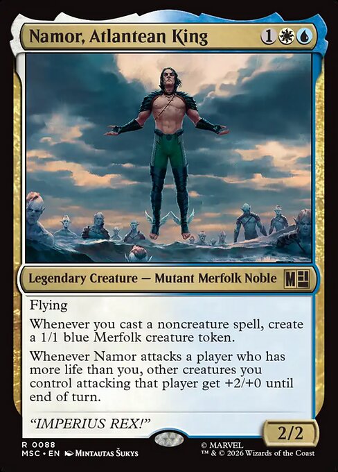 Namor, Atlantean King (88) - Marvel Super Heroes Commander - Game On