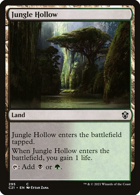 Jungle Hollow (295) - Commander 2021 - Game On