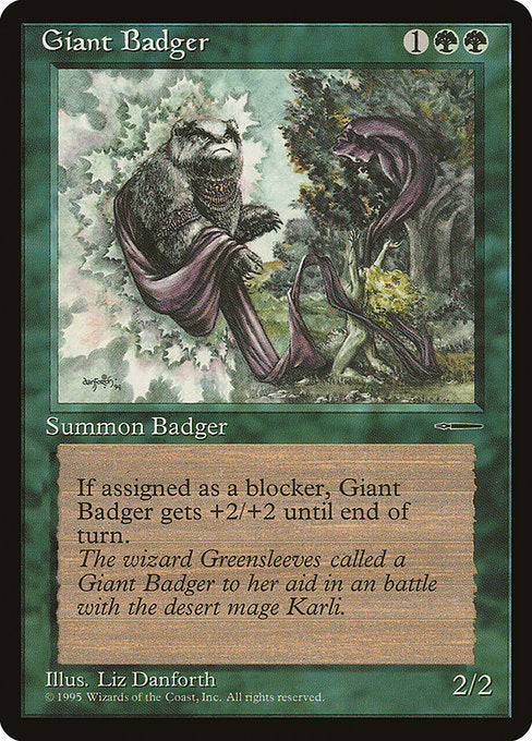 Giant Badger (4) - HarperPrism Book Promos - Game On