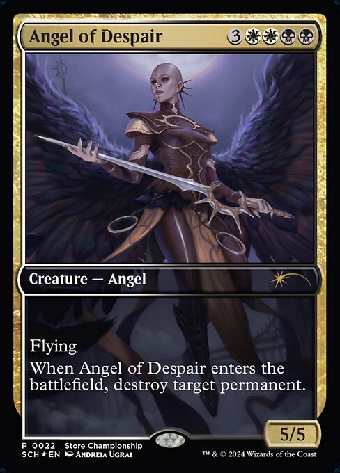 Angel of Despair (22) (Foil) - Store Championships - Game On
